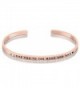 YFN Sterling Silver "I Love you to the Moon and Back" Cuff Bangle Bracelet Sizable 5"-7" - C417AA2N79X