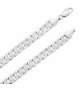 Rhodium Concave Necklace Microfiber Polishing