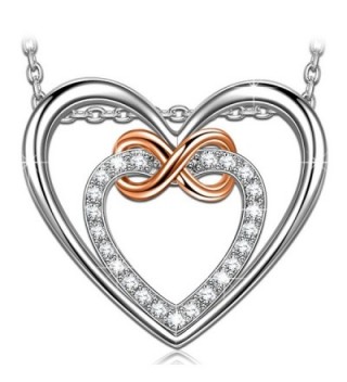 Heart Pendant Necklace PRINCESS NINA - CL1802X2S2T