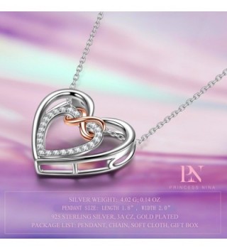 Heart Pendant Necklace PRINCESS NINA