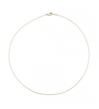 HONEYCAT 24k Gold Plated Thin Chain Choker Necklace | Minimalist- Delicate Jewelry - CB12KIIEZS3