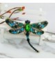 SELOVO Dragonfly Statement Brooch Antique in Women's Brooches & Pins