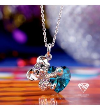 MEGA CREATIVE JEWELRY Necklace Swarovski in Women's Pendants