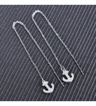 Womens Stainless Threader Through Earrings in Women's Drop & Dangle Earrings