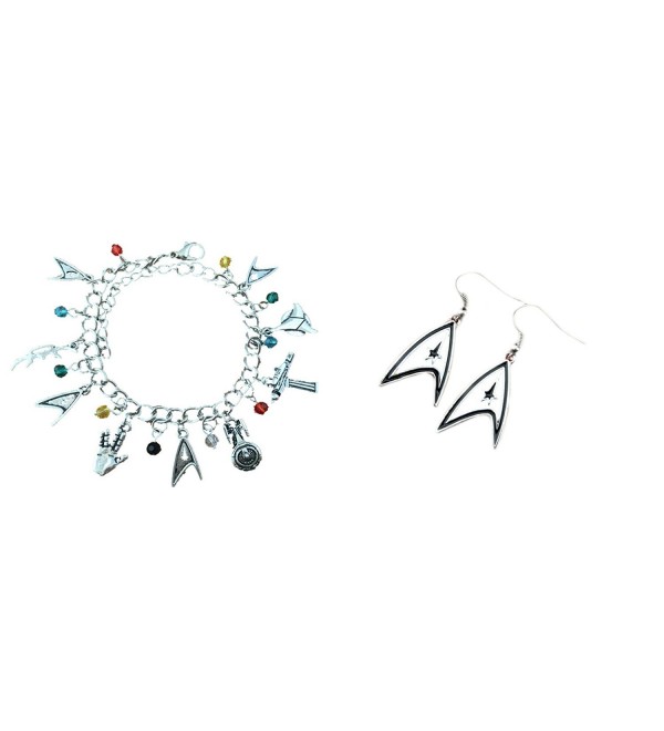 Star Trek 2-Pack Bracelet & Earrings in Gift Box by Superheroes - CE17X0HSA8W