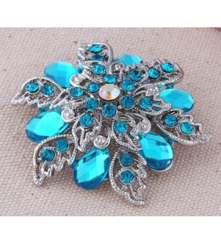 KristLand Elegant Multilayer Crystal Rhinestone in Women's Brooches & Pins