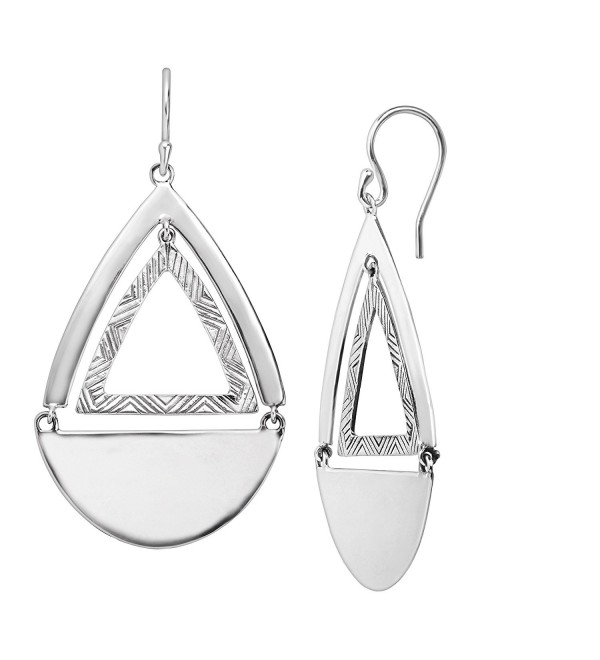 Silpada 'Good Shape' Sterling Silver Drop Earrings - CG12N9L6HXD