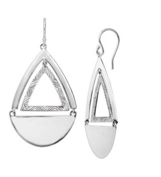 Silpada 'Good Shape' Sterling Silver Drop Earrings - CG12N9L6HXD