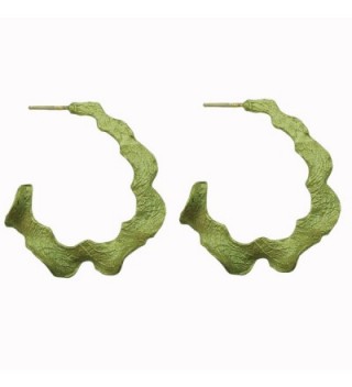 Michael Michaud Retired Curly Pods Post Hoop Earrings 3104 BZ Retail $48 - CC11UBCPBPD