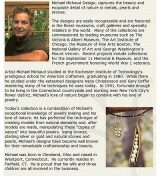 Michael Michaud Retired Earrings 3104