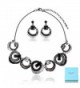 Black Jewelry Set Fashion Statement - Black - CX187K8UKU6