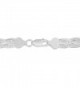 Sterling Polished Braided Herringbone Bracelet