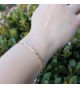 Plate Metal Minimalist Branch Bracelet in Women's Cuff Bracelets