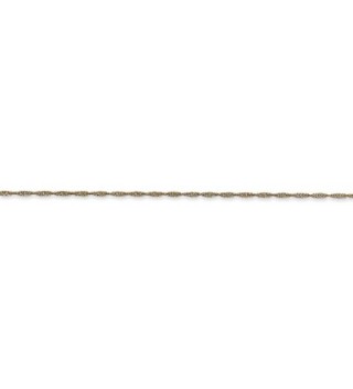Yellow Gold Singapore Chain Necklace in Women's Chain Necklaces
