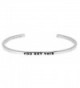 Mantra Phrase: YOU GOT THIS - 316L Surgical Steel Cuff Band - CQ12NULB05A