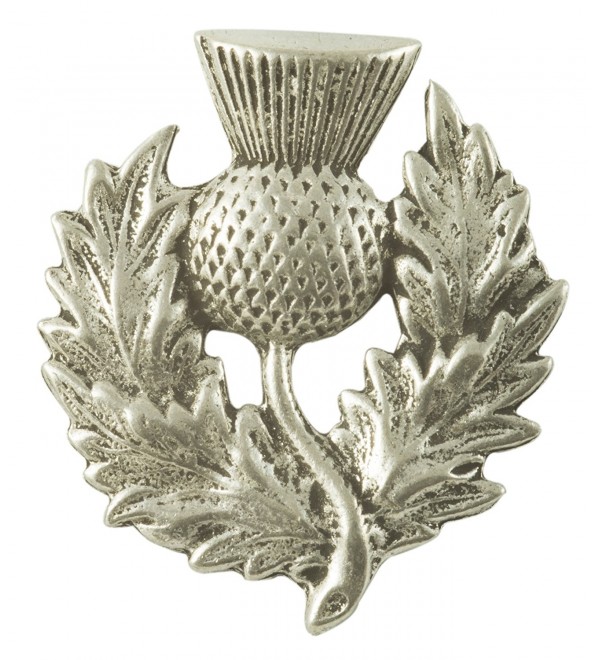 Heavy Scottish Thistle Pewter Pin - C3112G6QTIP