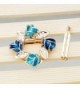 Women's Flower Scarf Clip Brooch Beautiful Scarf Buckle Ring with Created  Crystal - CX182KM0LD7