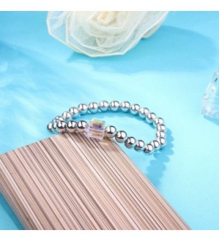 Angelady Stretch Bracelet Swarovski Crystal in Women's Strand Bracelets