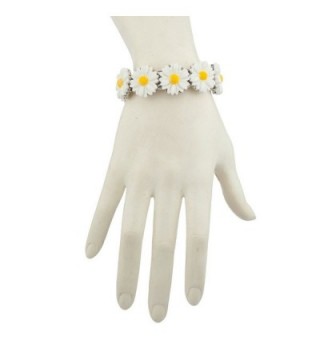 Lux Accessories Sunflower Statement Bracelet