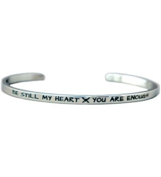 Be Still My Heart- You Are Enough - Stainless Steel - C512O5F43YY