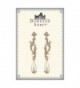 Downton Abbey Gold Tone Simulated Earrings