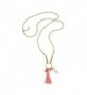 Pendant Necklace Quartz Tassel Thornless - CA17YKRDTM3