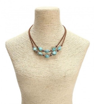 Yunhan Strands Turquoise Necklace Genuine