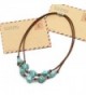 Yunhan Strands Turquoise Necklace Genuine in Women's Choker Necklaces