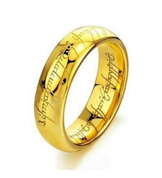 Elove Jewelry Tungsten Carbide Steel Lord Rings - CF11DAEMI63