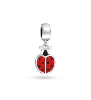 Bling Jewelry Silver Ladybug Dangle in Women's Charms & Charm Bracelets