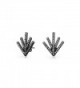 Bling Jewelry Double Rhodium Earrings