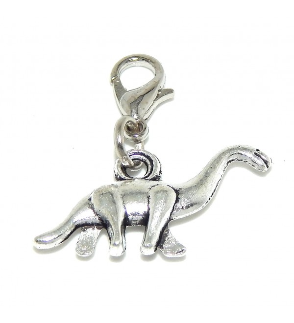 Pro Jewelry Dangling "Apatosaurus Dinosaur" Clip-on Bead for Charm Bracelet 44501 - C811Q91AB4F