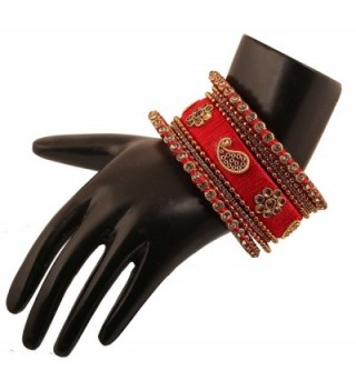 Touchstone Collection Bollywood Rhinestone Bracelets