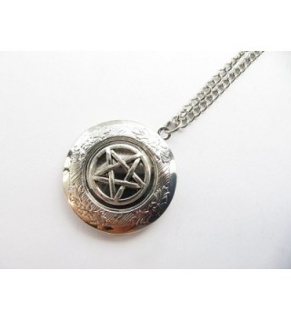 Ancient Supernatural Inspired Pentagram Necklaces in Women's Lockets
