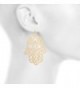 Lux Accessories Intricate Elegant Earrings