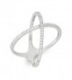 Sterling Silver CZ Womens Ring