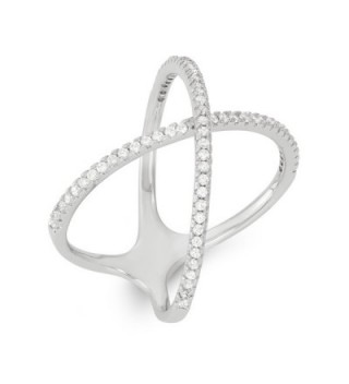 Sterling Silver CZ Womens Ring