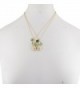 Lux Accessories Sisters Pineapple Necklace