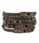 KELITCH Handmade Mix Beaded 5 Wrap Bracelets Handmade Strand bracelet For Gifts - CQ1880S9MWX