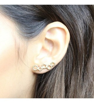 Crawler Earrings Circles Climbers Birthday