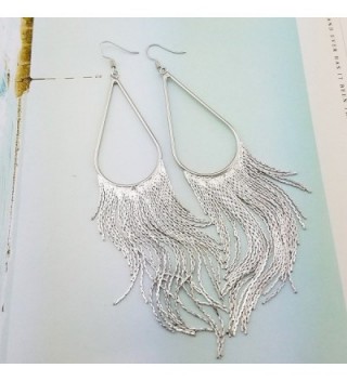 SELOVO Tassel Earrings Bohemian Teardrop