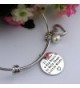 ALoveSoul Personalized Teacher Gift Graduation in Women's Bangle Bracelets