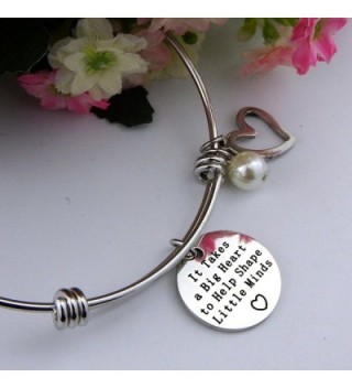 ALoveSoul Personalized Teacher Gift Graduation in Women's Bangle Bracelets