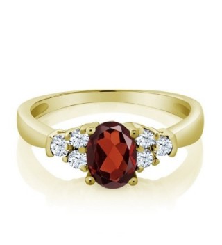 Garnet Yellow Plated Silver Available