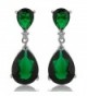 RIZILIA Teardrop Earrings Simulated Celebrity - Green - CF182TIH79O