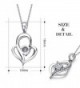 Valentines Jewelry Sterling Zirconia Necklace