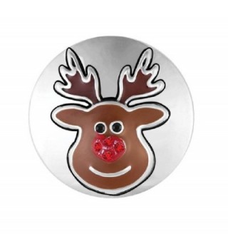 Ginger Snaps Mr. Reindeer SN19-32 (Standard Size) Interchangeable Jewelry Accessories - CQ185M0EGAR