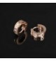 OPK Jewelry Stainless Zirconia Earring in Women's Hoop Earrings