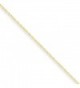 Unisex Children 10K Yellow Gold Lite 0.8MM Lite Rope Chain Necklace-14" - CV120AT04RF
