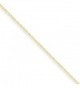 Unisex Children 10K Yellow Gold Lite 0.8MM Lite Rope Chain Necklace-14" - CV120AT04RF